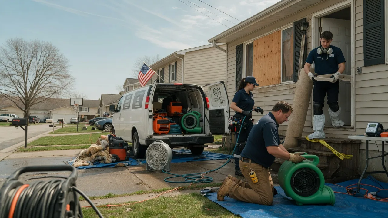 Water Damage Restoration in Milladore, WI near me